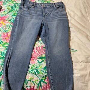 American Eagle Outfitters Light Blue Straight Leg Jeans